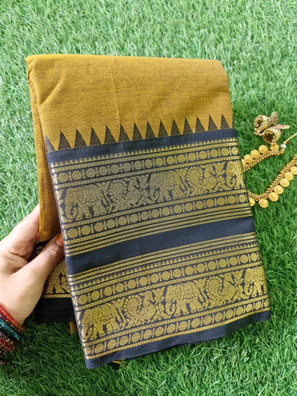 Premium Kanchi Pattu Saree - Image 8