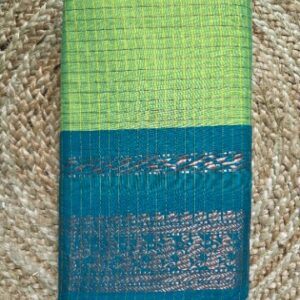 KALYANI COTTON-GREEN+RGREEN