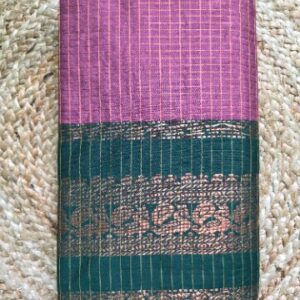 KALYANI COTTON-ONION+GREEN