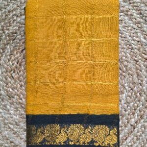 PAVITRA-MUSTARD+BLACK