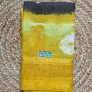 SU BANDHINI-BLACK+MUSTARD