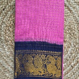 GOLD CHECKS-PINK+BLUE